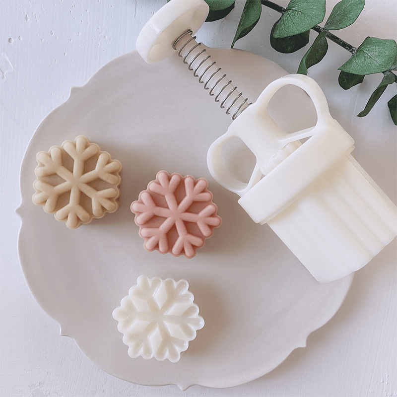50g DIY Plastic Material Mooncake Moulds Set Shape Moon Cake Molds Press  Safe