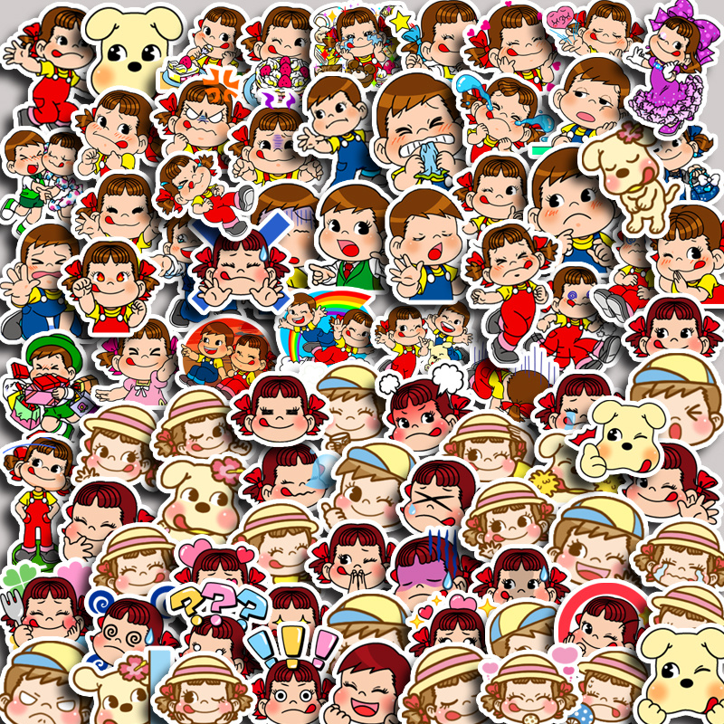 44PCs Cute Stickers Kawaii Japanese Anime Stickers for Kids and Adult Fans  Birthday Party Decorations Supplies