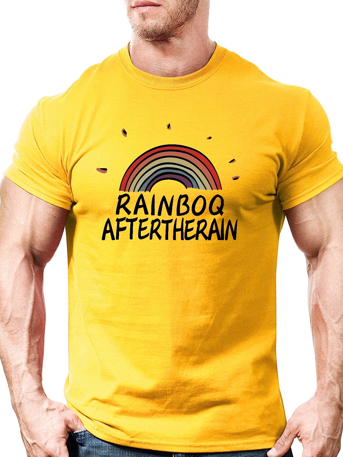 Rainbow Printed T-Shirt - Men - Ready-to-Wear