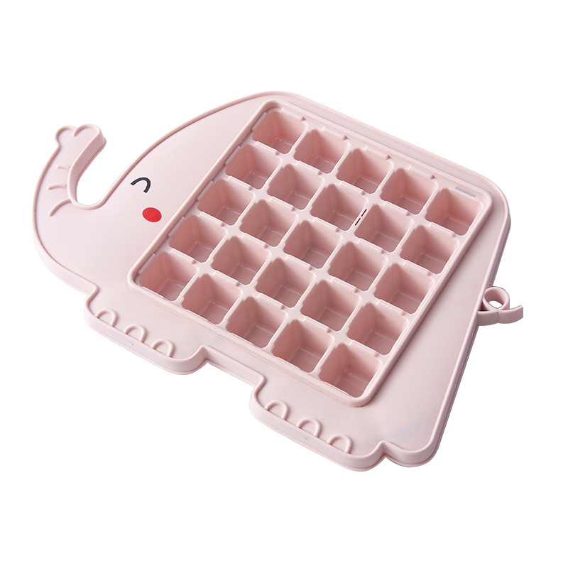 Cartoon Animals Ice Cube Tray, Flexible Food Grade Silicone Ice