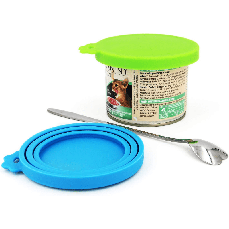 Frisco Silicone Pet Food Can Cover, 2 Pack