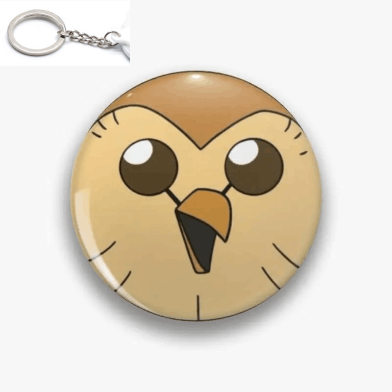 Buy Happy Hooty Owl House Wooden Keychain 3 Inch Wooden Keychain Online in  India 