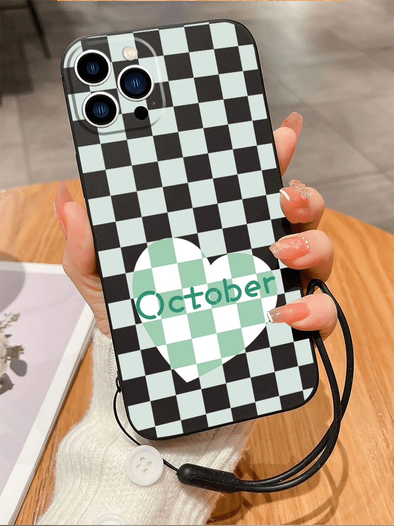 Is That The New Heart Pattern Checkered Phone Case ??