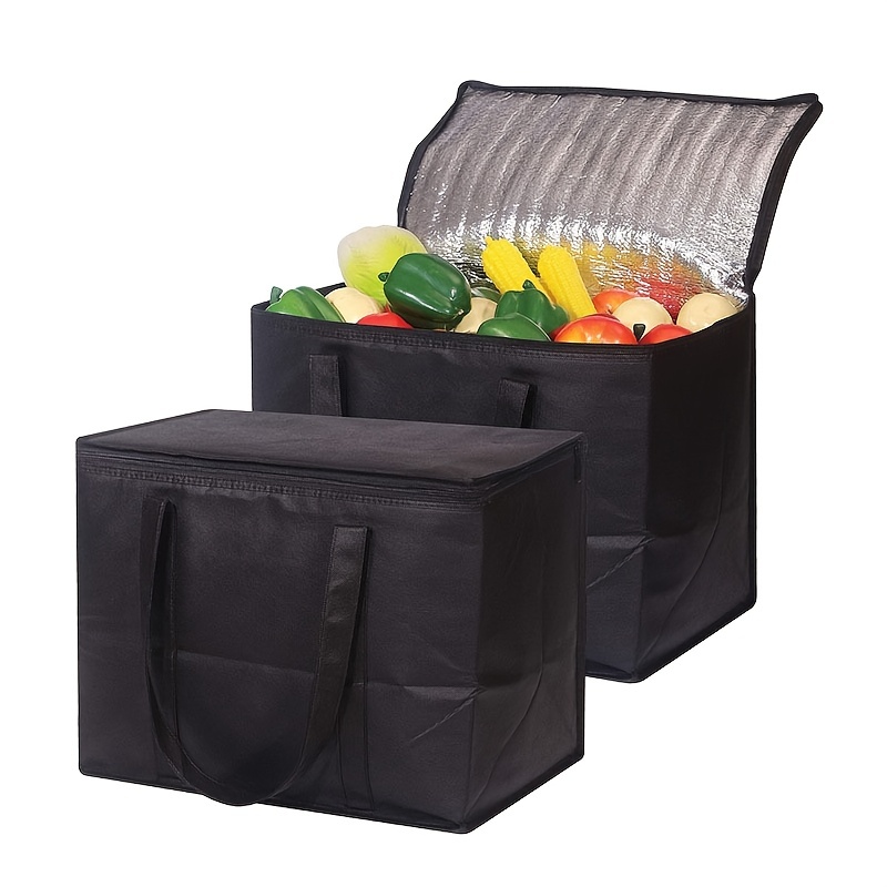 Insulated Grocery Shopping Bags Keep Food Hot Cold Camping ! Temu