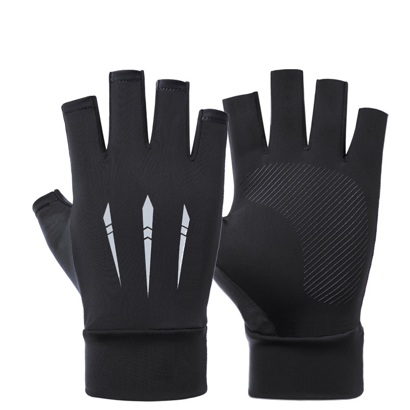 Copper Fiber Compression Gloves Fingerless Anti slip Gloves - Temu