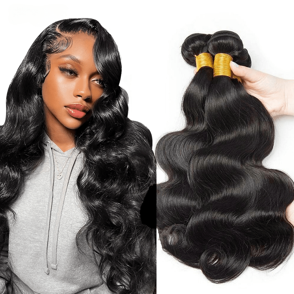 Body Wave 3 Bundles Body Wave Human Hair Bundle Brazilian - Temu