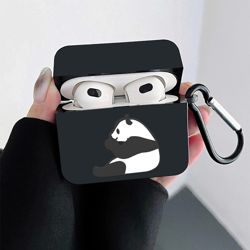 Funda Auriculares Gráficos Panda Airpods1 Airpods2 Airpods3 - Temu