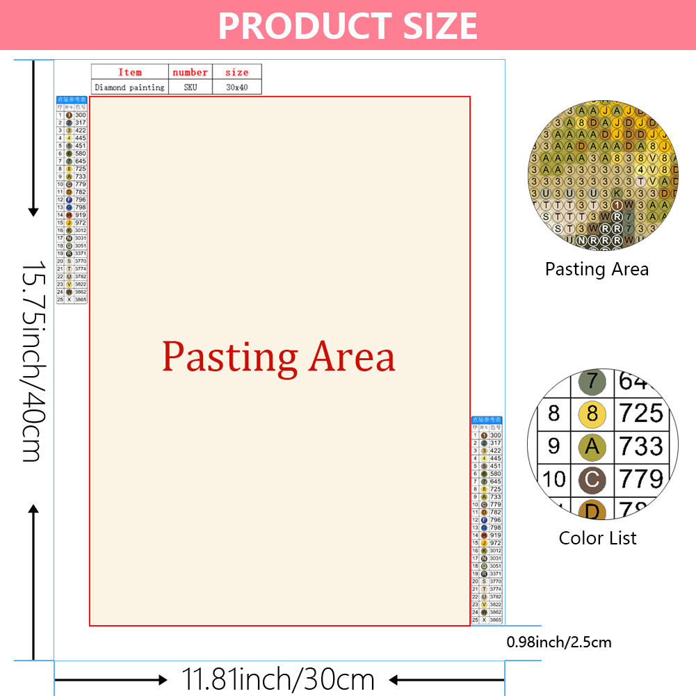 Pavemlo 5D Diamond Painting Kit Completo Angelo, DIY Pittura