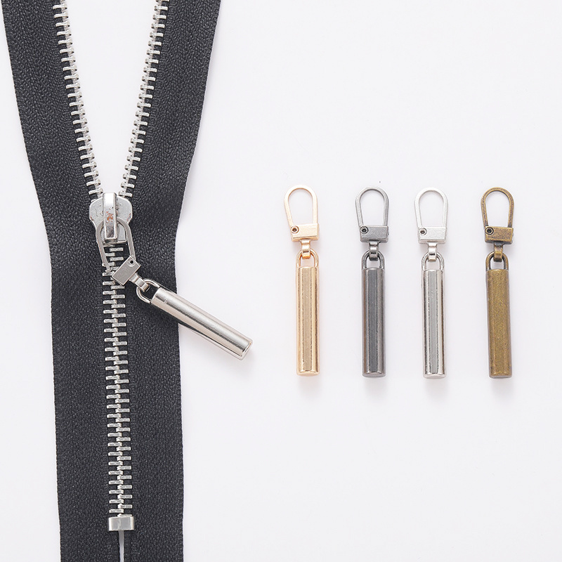 5pcs Metal Replacement Detachable Zipper Puller, Detachable Metal