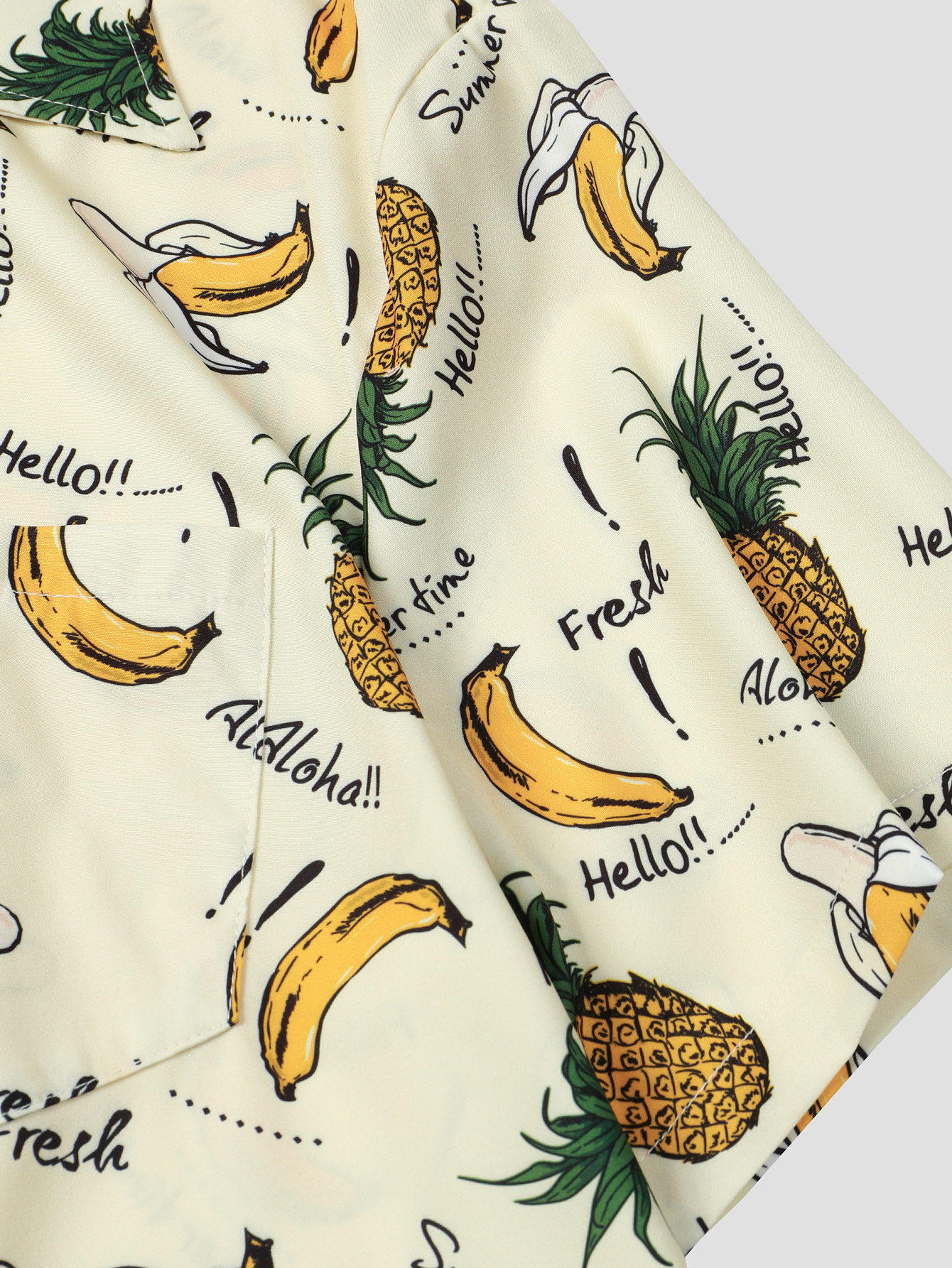 Hola beaches pineapple flowy tank top