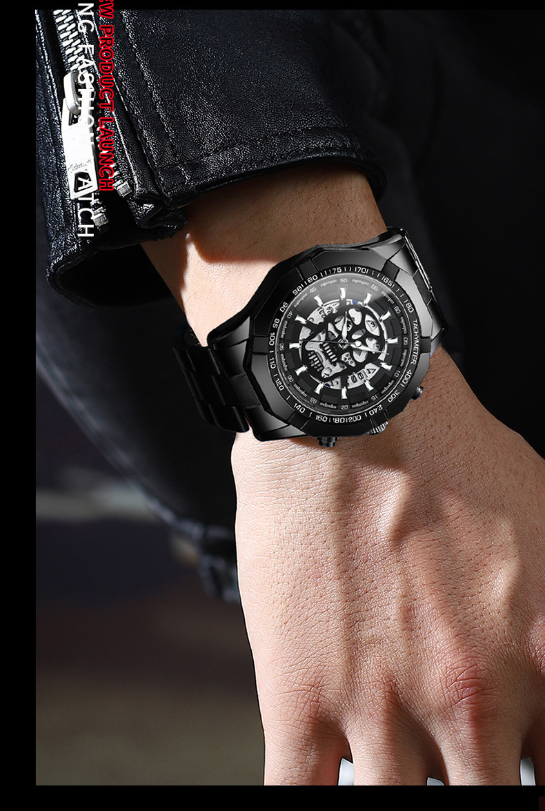 T winner skull on sale watch