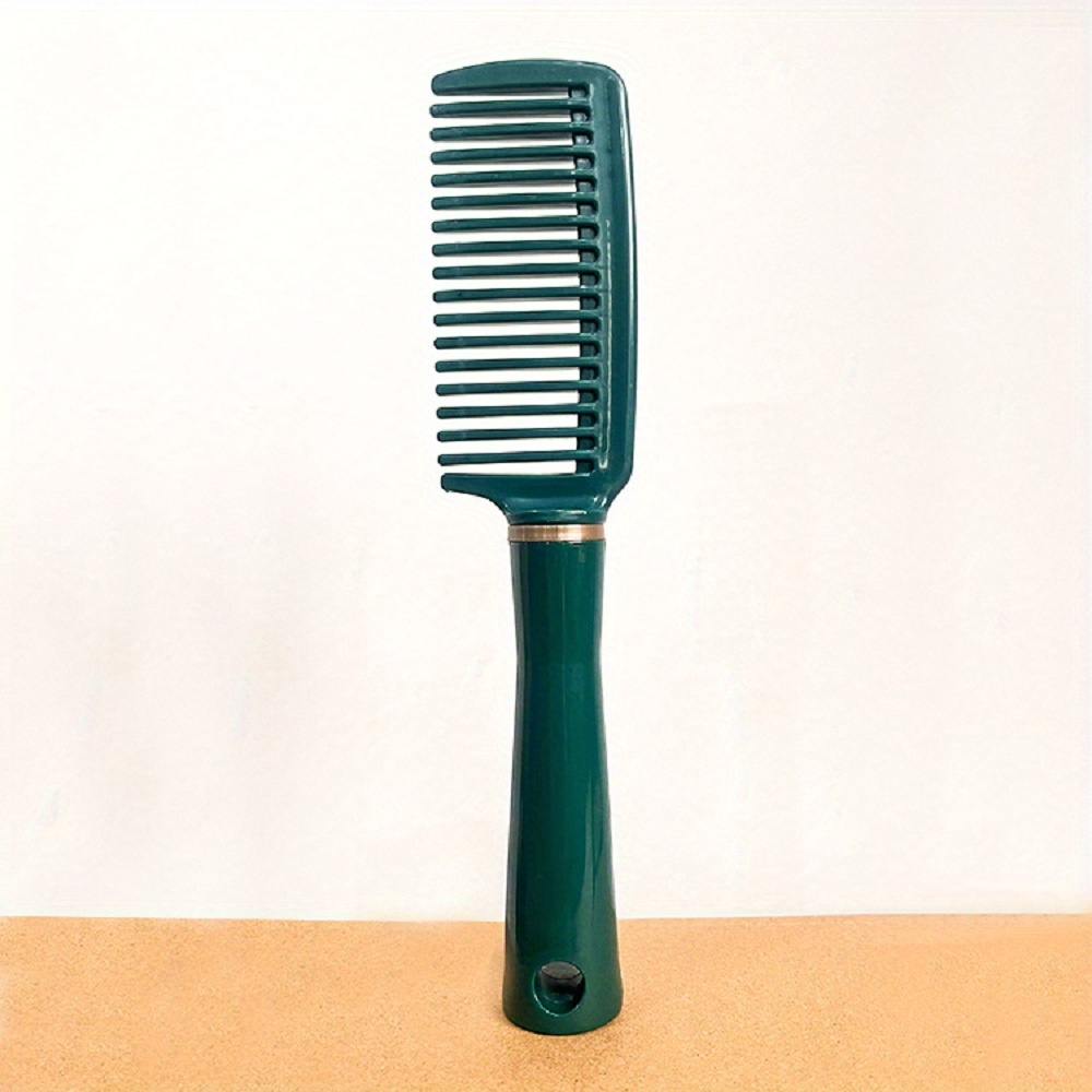 Wood Paddle Nylon Bristle Hair Brush