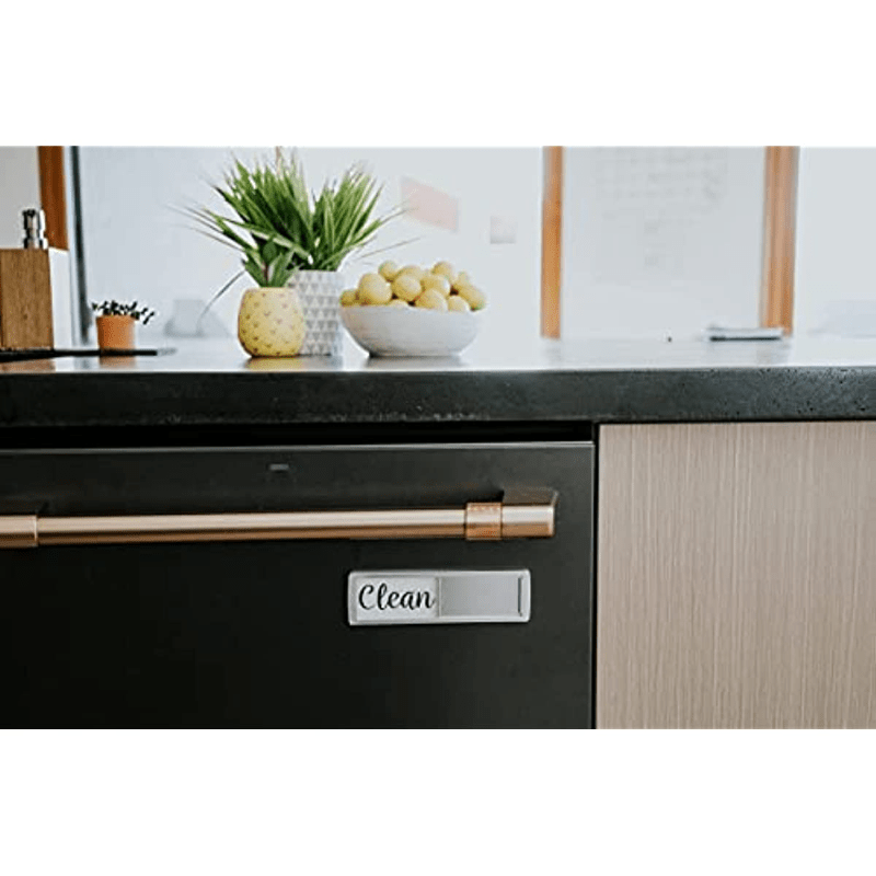 Modern Geometric Wood Dishwasher Magnet