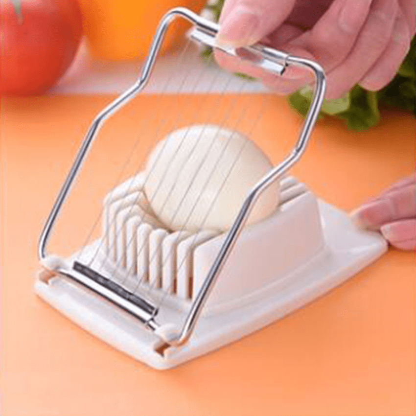 1 Plastic Egg Cutter Multifunctional Cutting Egg Slicers - Temu