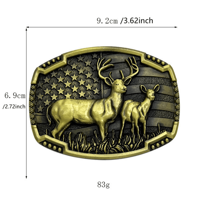 Hunting belt clearance buckle