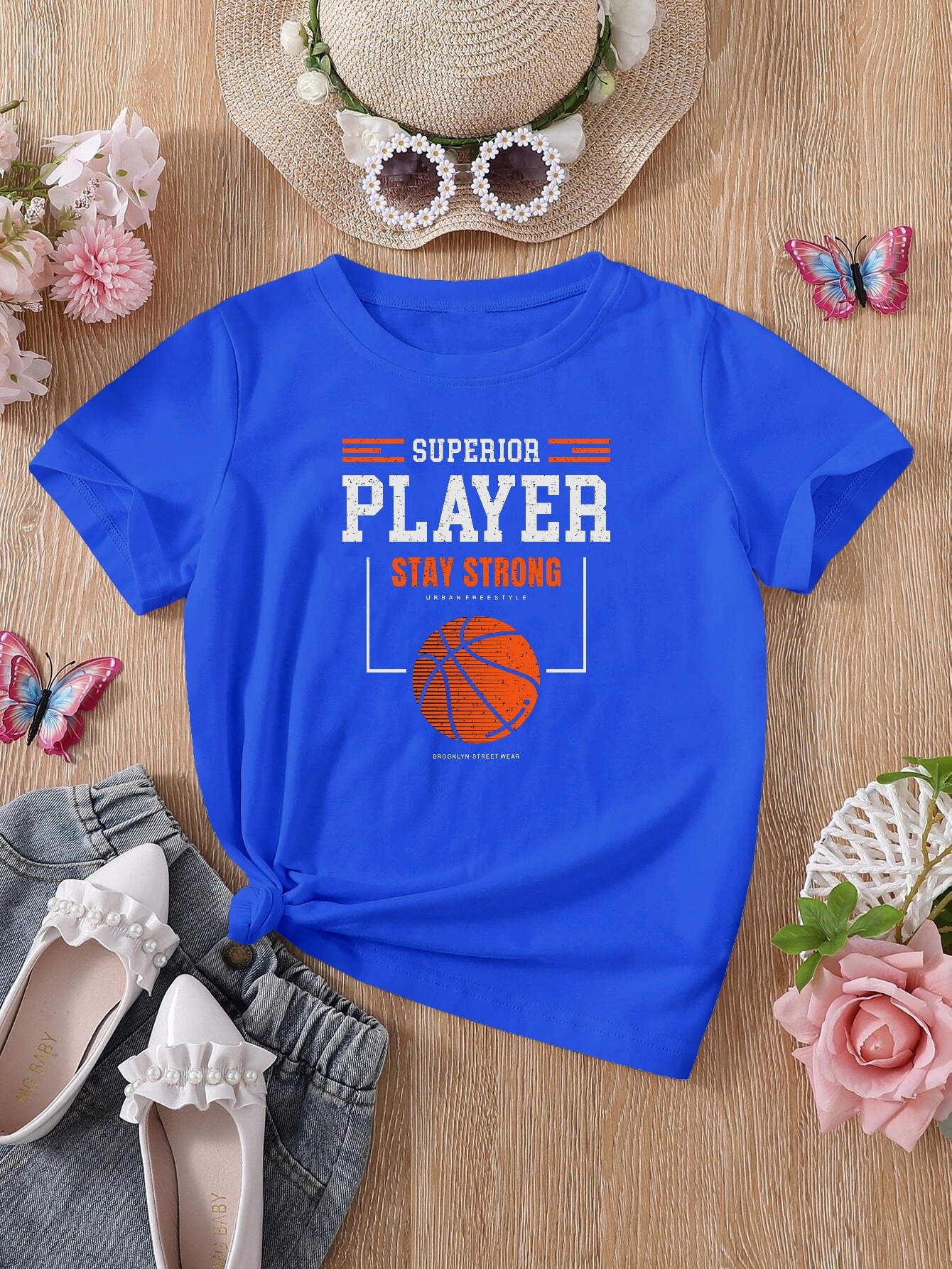 Brooklyn Player Tee - Blue