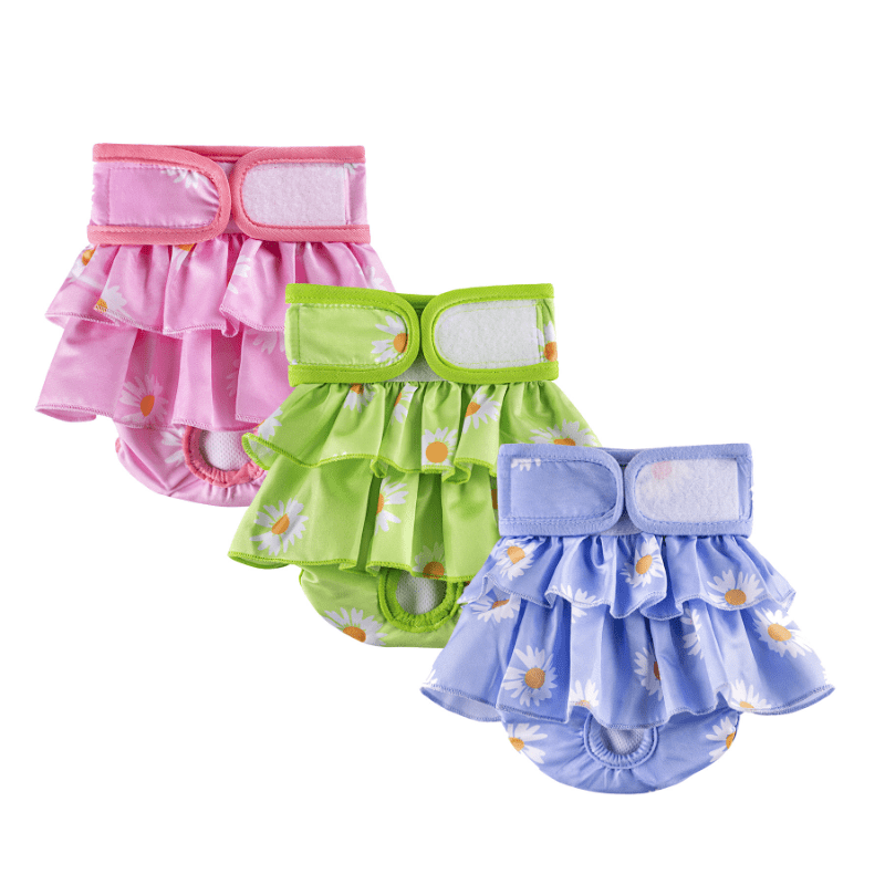 Reusable Washable Female Dog Diapers High Absorbency Leak - Temu ...