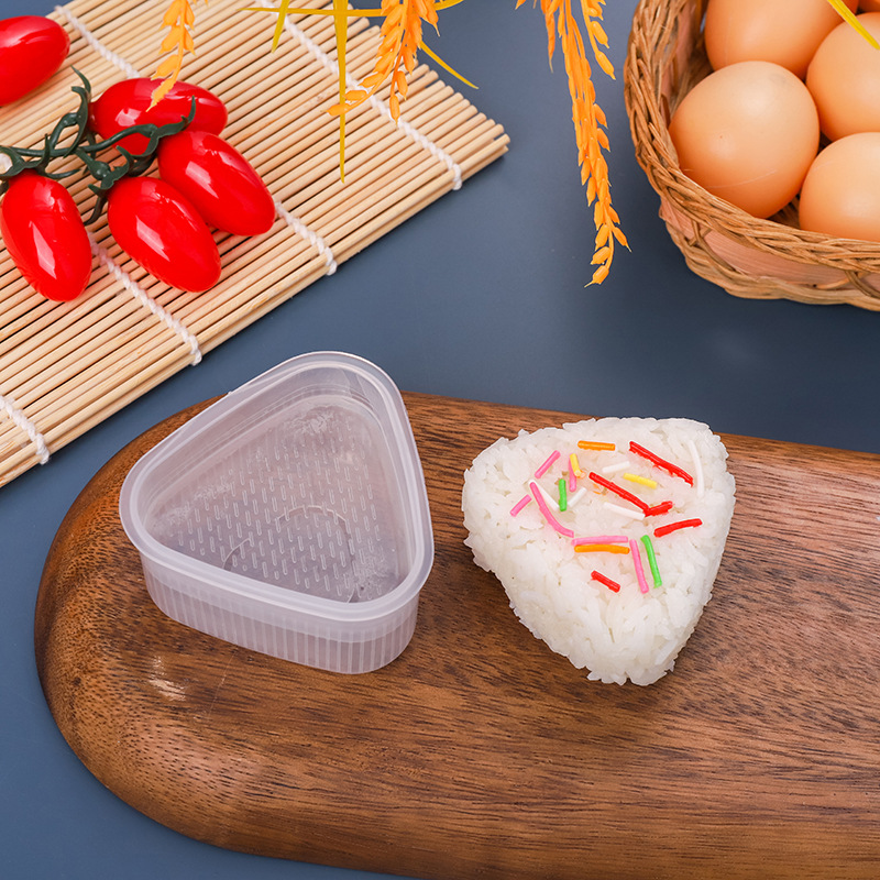 2pcs/set Onigiri Mold Accessories Kit Maker Sushi Bento 2pcs/4pcs/set Sushi  Sushi Ball Japanese DIY Triangular Food Sushi Mold