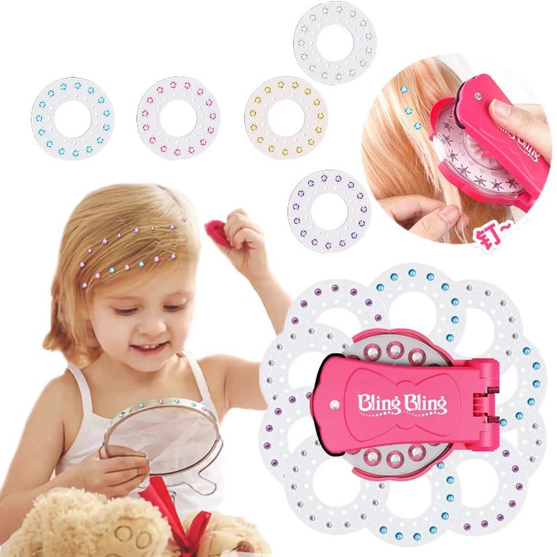 Hair Gem Stamper Women And Girl Hair Bedazzle Styling Tool - Temu