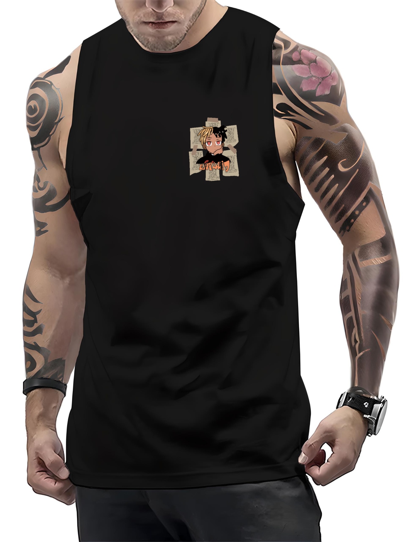 One Piece Tank Top Men 3D Print Vest Anime Tank Tops Gym Sleeveless Tee  Shirt Cool Man Singlet Hip Hop Summer Tops S-5XL - Price history & Review |  AliExpress Seller -