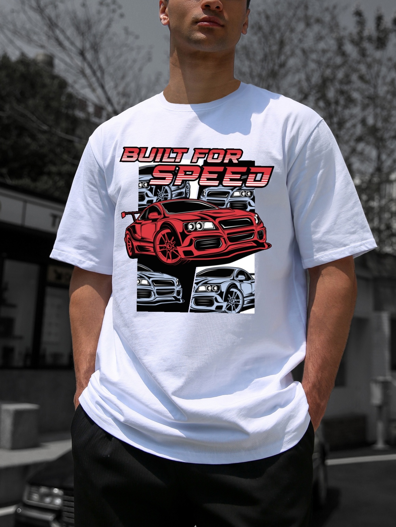 Race Car Graphic Tee