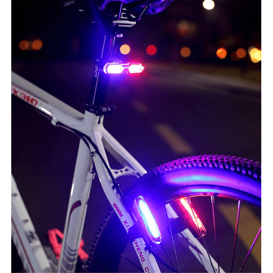 Luz Trasera Bicicleta Potente, 4 Modos de Luz LED, Impermeable, Recargable  USB, Bateria Larga Duración. Contiene Manual. Apta Para Carretera y  Montaña, Adultos y Niños, Aporta Gran Seguridad : : Deportes y