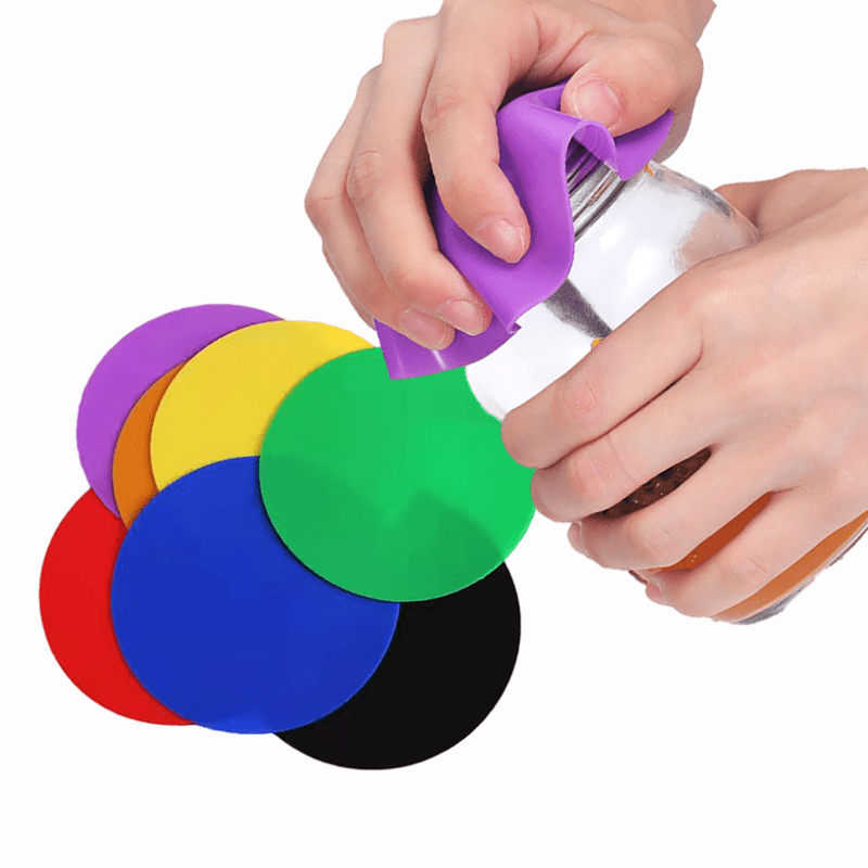 Multi-color Bottle Opener, Suitable For Rubber Can Clips For Weak Hands,  Bottle Opener For Arthritis Hands, Bottle Opener Clamping Pad, Lid Opener  Without Tears, Coaster, Tripod, Kitchen Gadgets, Kitchen Supplies, Kitchen  Tools 
