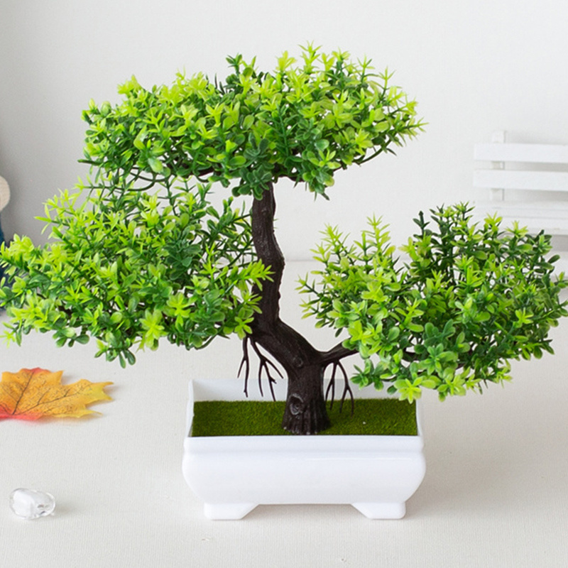 1 pezzo di plastica finta pianta grassa artificiale Bonsai Garden Home  Office Decor