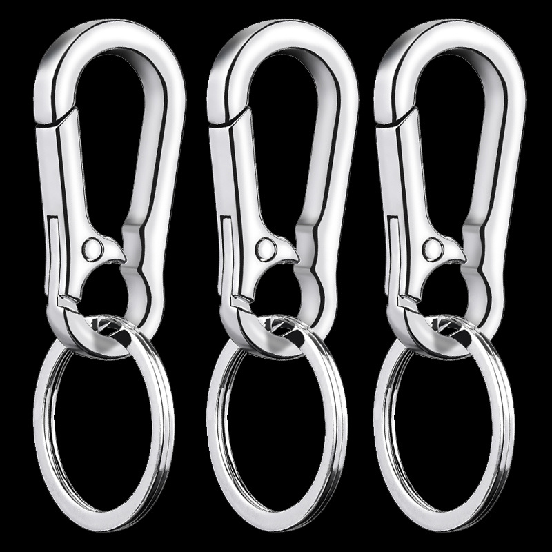 Swivel Clasps Lanyard Snap Hook Flat Key Rings Alloy Hooks - Temu