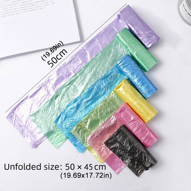 Color Disposable Garbage Bags Kitchen Storage Trash Can Liner Bags For  Shops/family Value Pack - Temu