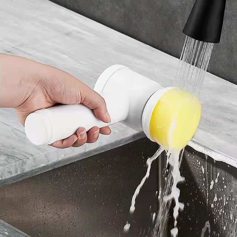 Electric Cleaning Brush 5-in-1 Handheld Kitchen Cleaner Cordless
