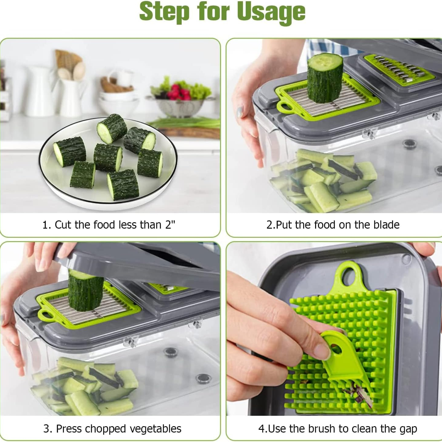 22in1 Vegetable Chopper Multifunctional Fruit Slicer Manual - Temu