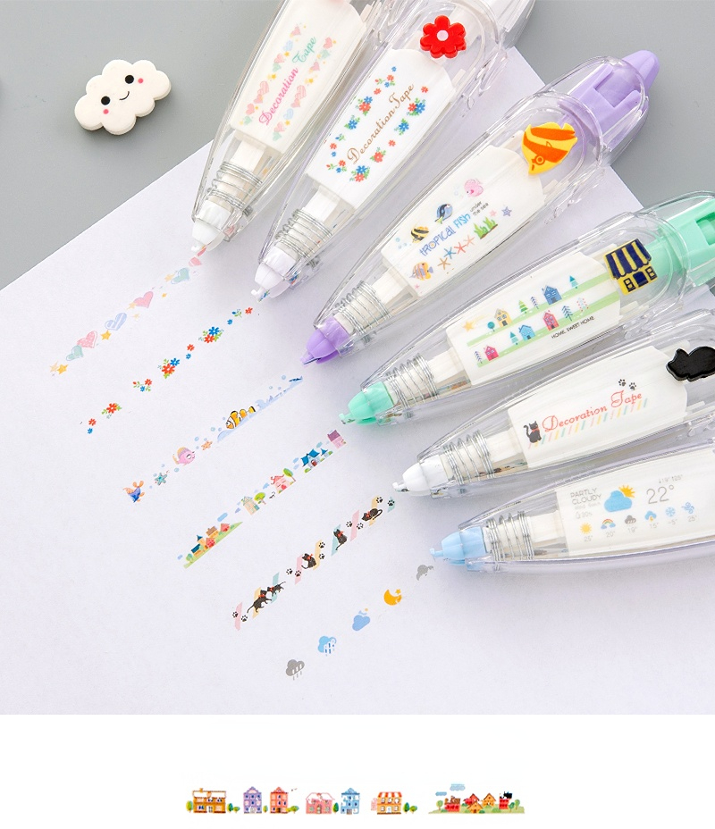 Unlock Your Creative Potential With This Diy Lace Decoration Tape Pen! -  Temu