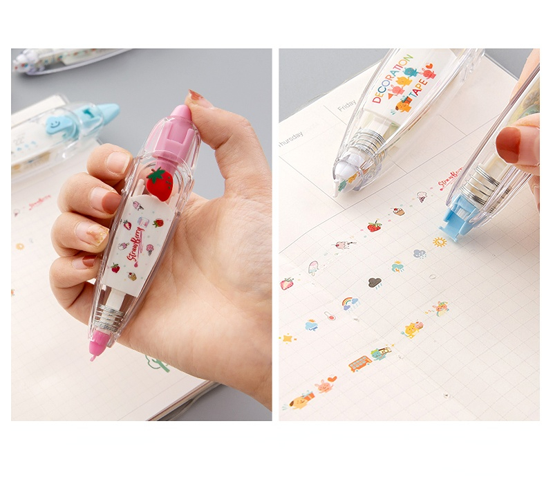 Lace Correction Tape Creative Cute Press Type Decoration Tape Student  Stationery DIY Cartoon Tape Korean Stationery - Price history & Review, AliExpress Seller - Pelsone Store