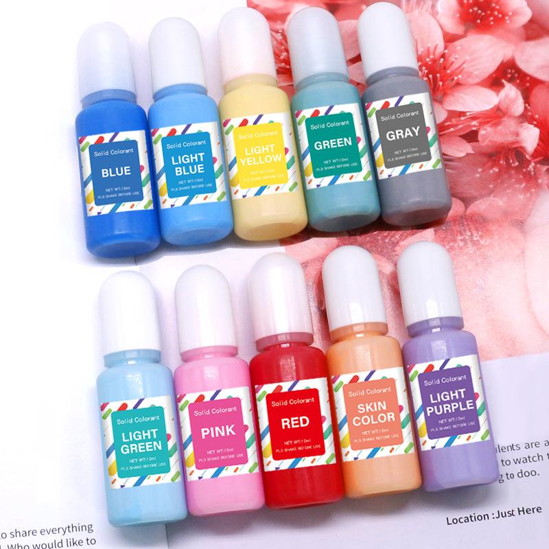 26 Colors 10ml Epoxy Resin Pigment Liquid for DIY Epoxy Resin Mold Craft  Making Pigments Rsein Dyeing Jewelry Making Crafts Art