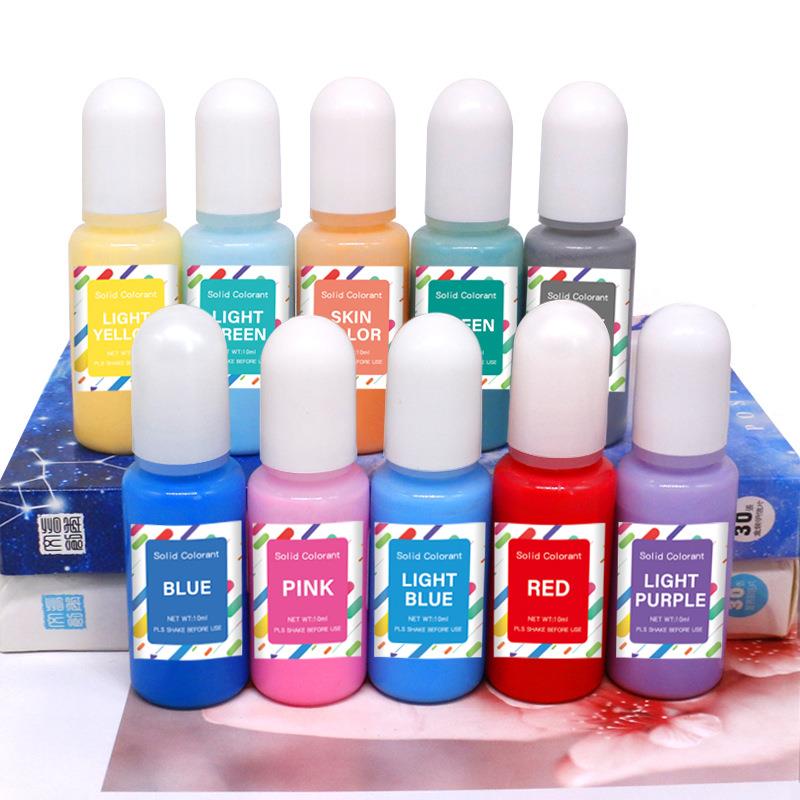 30 colores de resina epoxi, pigmento de resina epoxi líquida