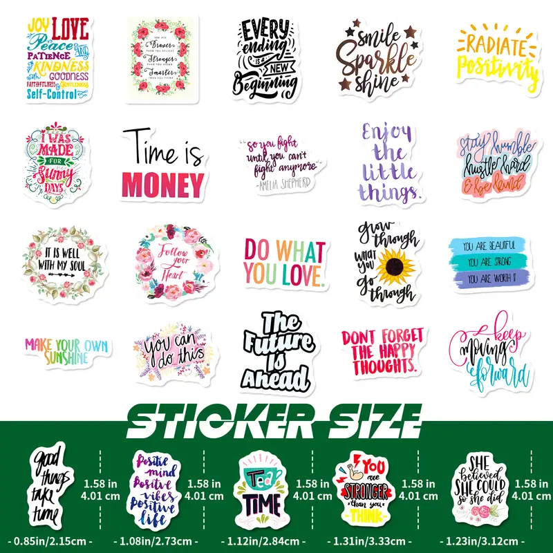 50 Dream Big Stickers Add Positive Energy To Your Laptop Pc - Temu