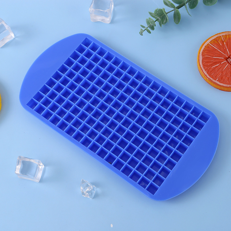 160 Grids Silicone Ice Cube Eco-friendly Cavity Tray Mini Ice Cubes Small  Fruits Mold Ice Maker for Ice Cube Making 