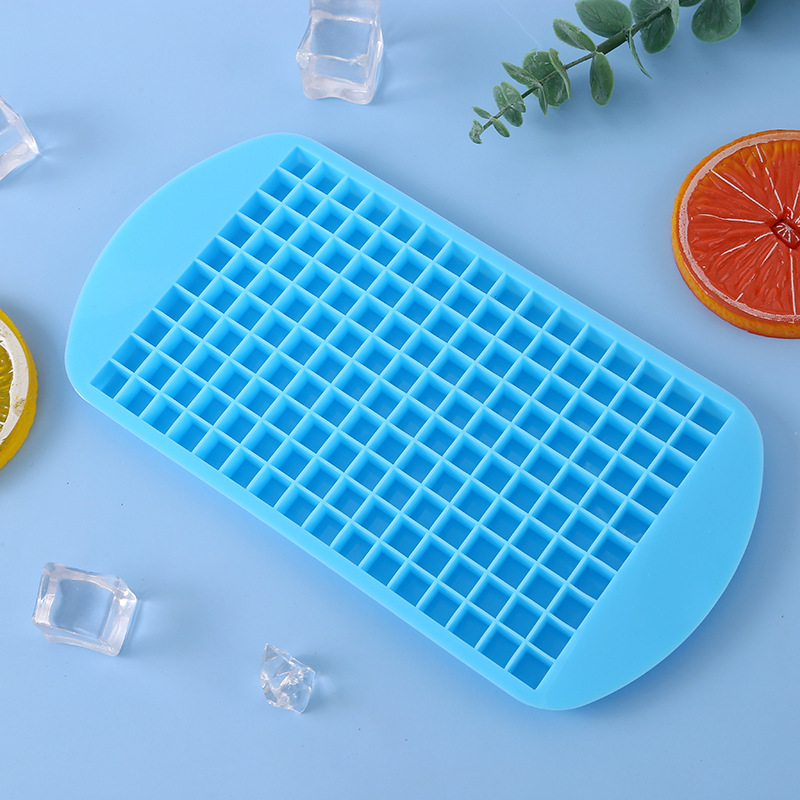 160 Grids Silicone Ice Cube Eco-friendly Cavity Tray Mini Ice Cubes Small  Fruits Mold Ice Maker for Ice Cube Making 
