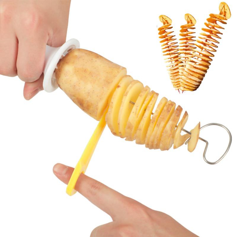 French Fry Cutter Potato Cutter French Fries Cutting Machine Vegetable Tool  Manual Stainless Steel Potato Slicer Kitchen Gadgets - AliExpress