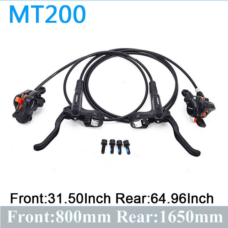 Hydraulic disc best sale brake set mtb