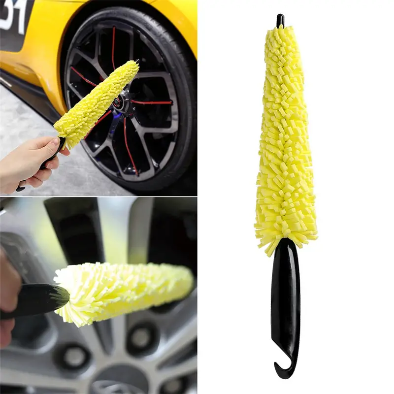 Car Cleaning Kit Car Wash Portable Microfiber Wheel Tire Rim - Temu