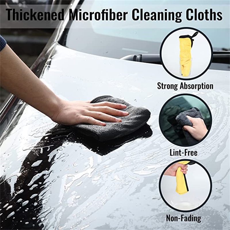 Car Cleaning Kit Car Wash Portable Microfiber Wheel Tire Rim - Temu