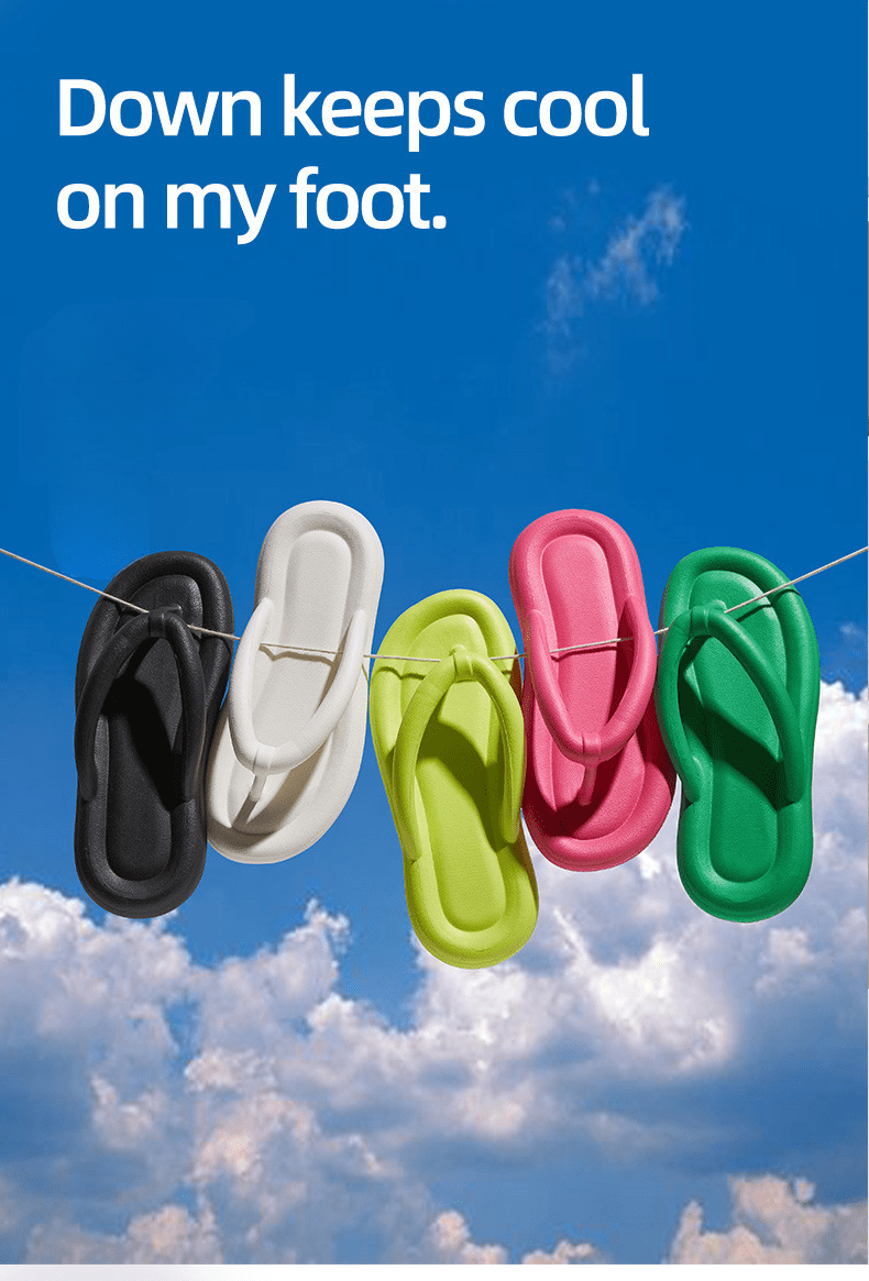 women s candy color flip flops soft sole open toe non slip details 0