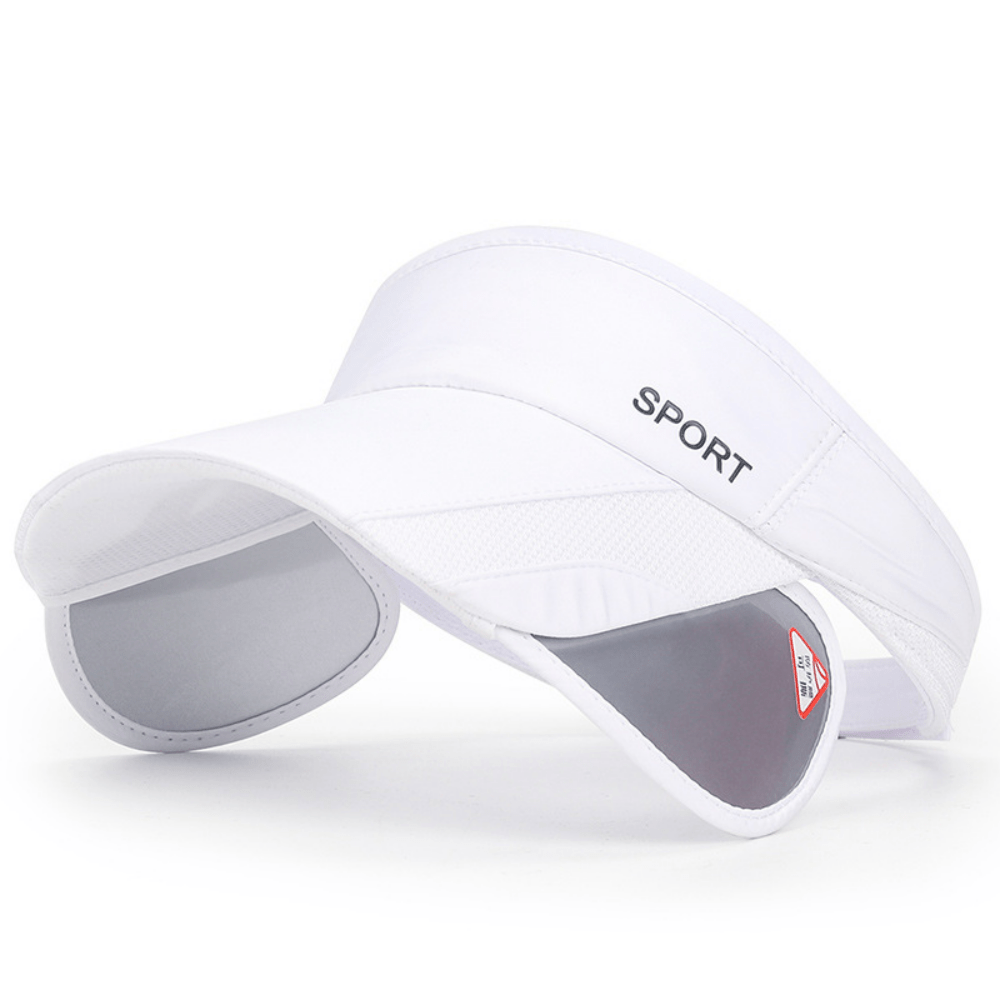 Sporty Golf Print Summer Hat, Beanie, Men's Retractable Visor Caps Adjustable Beach Sun Hats Brim Sunshade Sunscreen Tennis and Hat For,Casual,Temu
