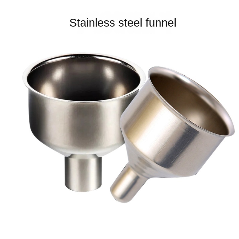 Funnel Metal Small Funnels For Filling Bottles Stainless - Temu