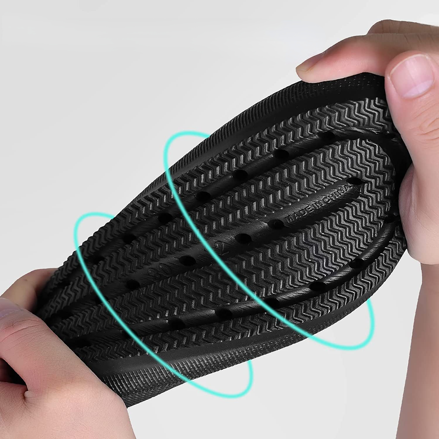 Boys Casual Non-Slip Slides for Indoor Use