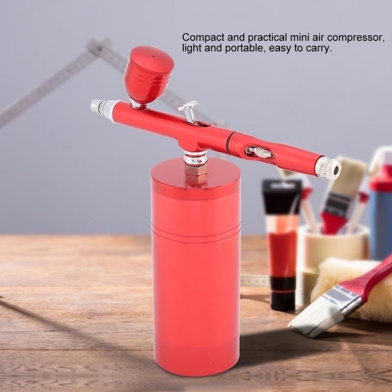 7cc Cordless Airbrush Kit With Mini Air Compressor Spray Gun For Painting,  Tattoo, Makeup, And Beauty Applications - Temu United Arab Emirates