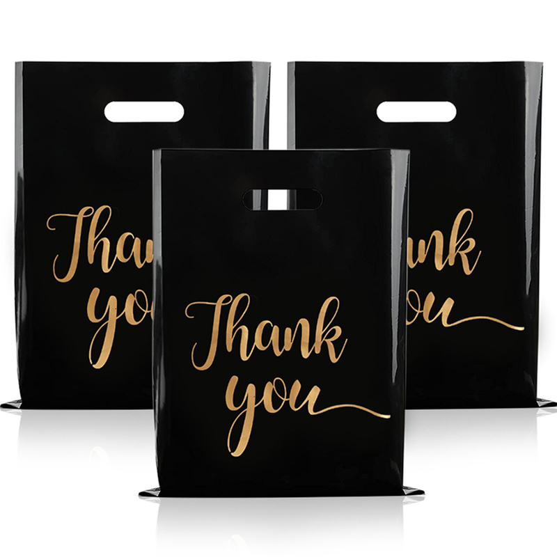 Thank Bags Gift Bag Black, Thank Gift Bags Packaging