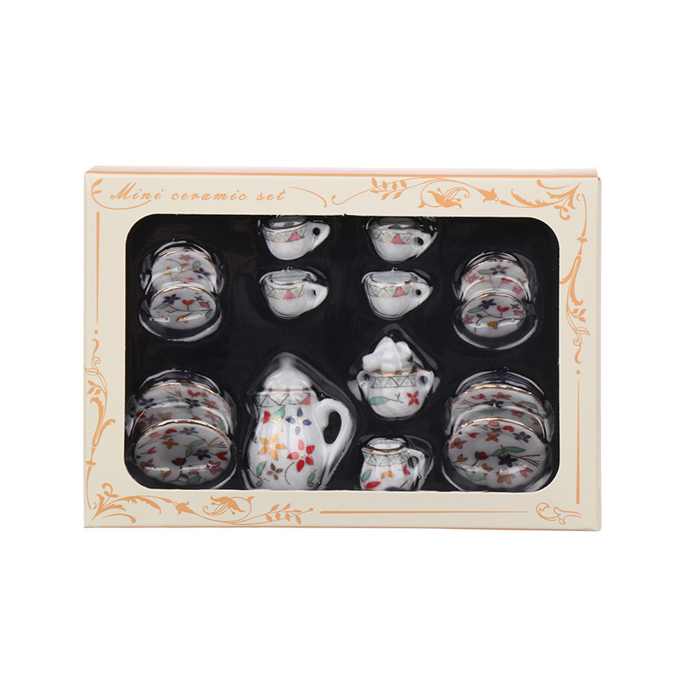Mini 13 Piece Ceramic Tea Set - Toy Network
